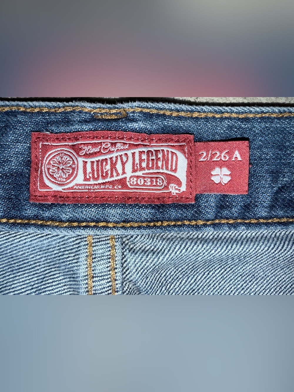 Lucky Brand Rust Jacket with Blue Washed Ankle Jeans - Picture 4 of 5